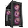 Case, ASUS, TUF Gaming GT302 ARGB, MidiTower, Case product features Transparent panel, Not included, ATX, EATX, MicroATX, MiniITX, Colour Black, TUFGAMINGGT302ARGBBK