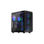 Case, ENDORFY, Arx 700 ARGB, MidiTower, Case product features Transparent panel, Not included, ATX, MicroATX, MiniITX, Colour Black, EY2A013