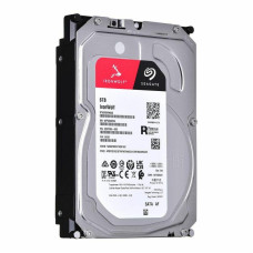 HDD, SEAGATE, IronWolf, 6TB, SATA, 256 MB, 5400 rpm, Discs/Heads 4/8, 3,5, ST6000VN006