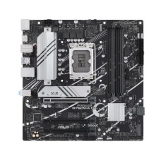 Mainboard, ASUS, Intel B760 Express, LGA1700, Micro-ATX, Memory DDR4, Memory slots 4, 1xPCI-Express 4.0 16x, 2xM.2, 1xHDMI, 1xDisplayPort, 4xUSB 2.0, 2xUSB 3.2, 1xPS/2, 1xRJ45, 3xAudio port, PRIMEB760M-AD4-CSM