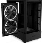 Case, NZXT, H5 ELITE, MidiTower, Case product features Transparent panel, Not included, ATX, MicroATX, MiniITX, Colour Black, CC-H51EB-01