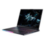 Notebook, ACER, Predator, HELIOS 18 AI, CPU Intel Core Ultra 9, 275HX, 18 , 2560 x 1600 pixels, RAM 32 GB, DDR5-SDRAM, SSD 1000 GB, Discrete graphics NVIDIA GeForce RTX 5080, 16 GB, On-board graphics Yes, Keyboard language English, OS installed Windows 11
