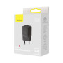 MOBILE CHARGER WALL 30W/BLACK CCGN010101 BASEUS