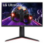 LCD Monitor, LG, 23.8, Gaming, Panel IPS, 1920x1080, 16:9, 144Hz, Matte, 1 ms, Pivot, Height adjustable, Tilt, Colour Black, 24GN65R-B