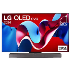 TV Set, LG, 55, OLED/4K/Smart, 3840x2160, Wireless LAN, Bluetooth, webOS, Black, OLED55C41LA