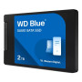 SSD, SANDISK, Blue SA510, POWERED BY SANDISK, 2TB, Write speed 520 MBytes/sec, Read speed 560 MBytes/sec, 2,5, TBW 500 TB, MTBF 1750000 hours, WDS200T3B0A