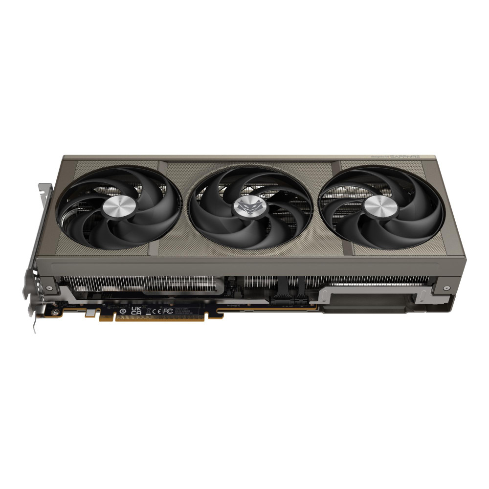Graphics Card, SAPPHIRE, AMD Radeon RX 9070, 16 GB, GDDR6, 256 bit, Triple slot Fansink, 2xHDMI, 2xDisplayPort, 11349-01-20G Graphics Card, SAPPHIRE, AMD Radeon RX 9070, 16 GB, GDDR6, 256 bit, Triple slot Fansink, 2xHDMI, 2xDisplayPort, 11349-01-20G
