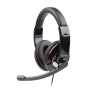 HEADSET STEREO USB BLACK/MHS-U-001 GEMBIRD