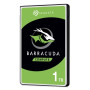 HDD, SEAGATE, Barracuda, 1TB, SATA 3.0, 128 MB, 5400 rpm, 2,5, Thickness 7mm, ST1000LM048