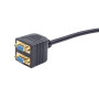 CABLE VGA DUAL SPLITTER/CC-VGAX2-20CM GEMBIRD