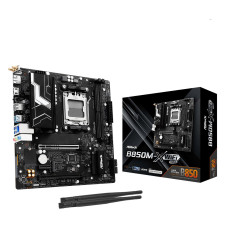 Mainboard, ASROCK, AMD B850, SAM5, Micro-ATX, Memory DDR5, Memory slots 2, B850M-XWIFIR2.0