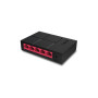Switch, MERCUSYS, MS105G, Desktop/pedestal, 5x10Base-T / 100Base-TX / 1000Base-T, MS105G