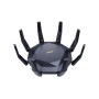 Wireless Router, ASUS, 6000 Mbps, Mesh, Wi-Fi 6, USB 3.1, 9x10/100/1000M, 1x10GbE, 1xSPF+, Number of antennas 8, RT-AX89X