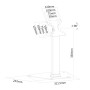MONITOR ACC DESK MOUNT 10-32/FPMA-D1500SILVER NEOMOUNTS