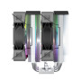CPU COOLER MULTI SOCKET BLACK/NX600 ARGB (B) MONTECH