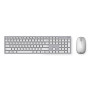 KEYBOARD +MOUSE WRL OPT. W5000/WHITE 90XB0430-BKM3A0 ASUS