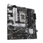 Mainboard, ASUS, Intel B760 Express, LGA1700, Micro-ATX, Memory DDR4, Memory slots 4, 1xPCI-Express 4.0 16x, 2xM.2, 1xHDMI, 1xDisplayPort, 4xUSB 2.0, 2xUSB 3.2, 1xPS/2, 1xRJ45, 3xAudio port, PRIMEB760M-AD4-CSM