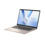 Notebook, ASUS, VivoBook Series, X1407QA-LY045W, CPU Snapdragon, X X1-26-100, 3000 MHz, 14, 1920x1200, RAM 16GB, LPDDR5x, SSD 512GB, Qualcomm Adreno GPU, Integrated, ENG, Windows 11 Home, Platinum, 1.49 kg, 90NB1602-M005R0