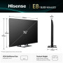 TV Set, HISENSE, 75 , 4K Ultra HD, 3840 x 2160 pixels, Flat, 16:9, LED, 75E8Q