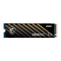 SSD, MSI, 300xTBW rating, MTBF 1500000 h, Read speed 3600 MB/s, Write speed 3100 MB/s, NVMe Yes, PCI Express 4.0, M.2, 1000 GB, SPATIUM M452, S78-440L970-P83