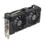 Graphics Card, ASUS, NVIDIA GeForce RTX 4060 Ti, 16 GB, GDDR6, 128 bit, PCIE 4.0 16x, Dual Slot Fansink, 1xHDMI, 3xDisplayPort, DUAL-RTX4060TI-O16G-EVO