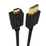 CABLE HDMI-MICRO HDMI 1.8M/V.2.0 BLK CC-HDMID-6 GEMBIRD