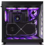 Case, NZXT, H6 Flow RGB, MidiTower, Case product features Transparent panel, Not included, ATX, MicroATX, MiniITX, Colour Black, CC-H61FB-R1
