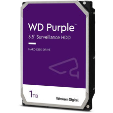 HDD, WESTERN DIGITAL, Purple, 1TB, SATA 3.0, 64 MB, 5400 rpm, 3,5, WD11PURZ