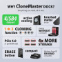 SSD ACC DOCK STATION USB-C/4XM.2 NVME ADSA-M2C44 AXAGON