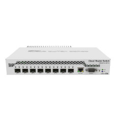 Switch, MIKROTIK, CRS309-1G-8S+IN, 1x10Base-T / 100Base-TX / 1000Base-T, 8xSFP+, CRS309-1G-8S+IN