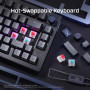KEYBOARD ALLOY RISE 75 S BLACK/7G7A4AA#ABA HYPERX