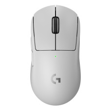 MOUSE USB WRL PRO X SUPERLIGHT/WHITE 910-006639 LOGITECH