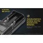 BATTERY CHARGER 2-SLOT/UM2 NITECORE