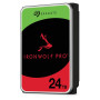 HDD, SEAGATE, IronWolf Pro, 24TB, SATA, 512 MB, 7200 rpm, Discs/Heads 10/20, 3,5, ST24000NT002
