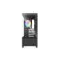 Case, XILENCE, XG172, MidiTower, Case product features Fan control panel/Transparent panel, Not included, Colour Black, XG172