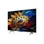 TV Set, TCL, 43, 4K/Smart, QLED, 3840x2160, Wireless LAN, Bluetooth, Google TV, Black, 43C655