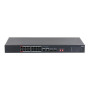 Switch, DAHUA, S3218-16ET-135, Switch type Unmanaged, Switch layer L2, Rack mounting Yes, Stackable Yes, Form factor 1U, 16xRJ-45 ports, RJ-45 Ports Type Gigabit Ethernet (10/100/1000), 2xSFP module slots quantity, Power over Ethernet (PoE) Yes, 2xPower o
