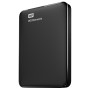 External HDD, WESTERN DIGITAL, Elements Portable, 1TB, USB 3.0, Colour Black, WDBUZG0010BBK-WESN