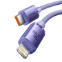 CABLE LIGHTNING TO USB-C 1.2M/PURPLE CAJY000205 BASEUS