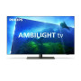 TV Set, PHILIPS, 48, OLED/Smart, 3840x2160, Wireless LAN, Bluetooth, Google TV, Metallic, 48OLED818/12