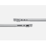 Notebook, APPLE, MacBook Pro, CPU Apple M3 Pro, 14.2, 3024x1964, RAM 18GB, SSD 512GB, 14-core GPU, ENG, Card Reader SDXC, macOS Sonoma, Silver, 1.61 kg, MRX63ZE/A