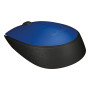 MOUSE USB OPTICAL WRL M171/BLUE 910-004640 LOGITECH