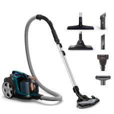 Vacuum Cleaner, PHILIPS, PowerPro Expert, Bagless, 900 Watts, Capacity 2 l, Noise 75 dB, Green, Weight 5.5 kg, FC9744/09