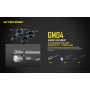 FLASHLIGHT ACC GUN MOUNT/GM04 18MM NITECORE