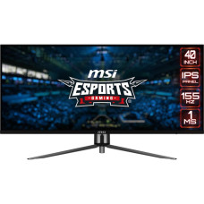 LCD Monitor, MSI, MAG401QR, 40, Gaming/21 : 9, Panel IPS, 3440x1440, 21:9, 155Hz, Matte, 1 ms, Tilt, Colour Black, MAG401QR