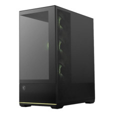 Case, MSI, MAG PANO 110R PZ, MidiTower, Case product features Transparent panel, Not included, Colour Black, MAGPANO110RPZ Case, MSI, MAG PANO 110R PZ, MidiTower, Case product features Transparent panel, Not included, Colour Black, MAGPANO110RPZ