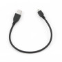 CABLE USB2 AM-MINI 30CM BLACK/CCP-USB2-AM5P-1 GEMBIRD