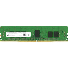 Server Memory Module,MICRON,DDR4,8GB,RDIMM/ECC,3200 MHz,CL 22,1.2 V,Chip Organization 1024Mx72,MTA9ASF1G72PZ-3G2R