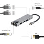 I/O ADAPTER USB-C TO HDMI/USB3/5IN1 A-CM-COMBO5-04 GEMBIRD