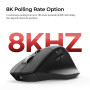 MOUSE USB OPTICAL WRL M6/BLACK M6S-A23 KEYCHRON